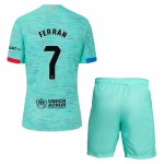 Nogometni Dresovi FC Barcelona Ferran 7 Dječji Treći 2023-24 Kratkih Rukava